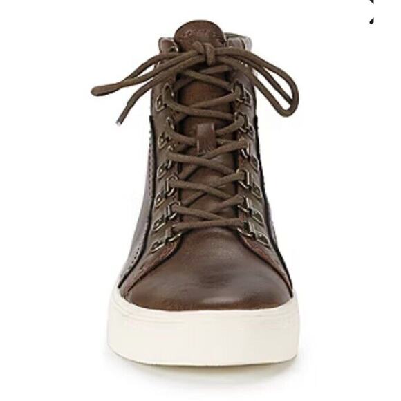 Frye and Co. Mens Eian Flat Heel Lace Up Boots SZ 12 Dark Brown - Picture 6 of 8